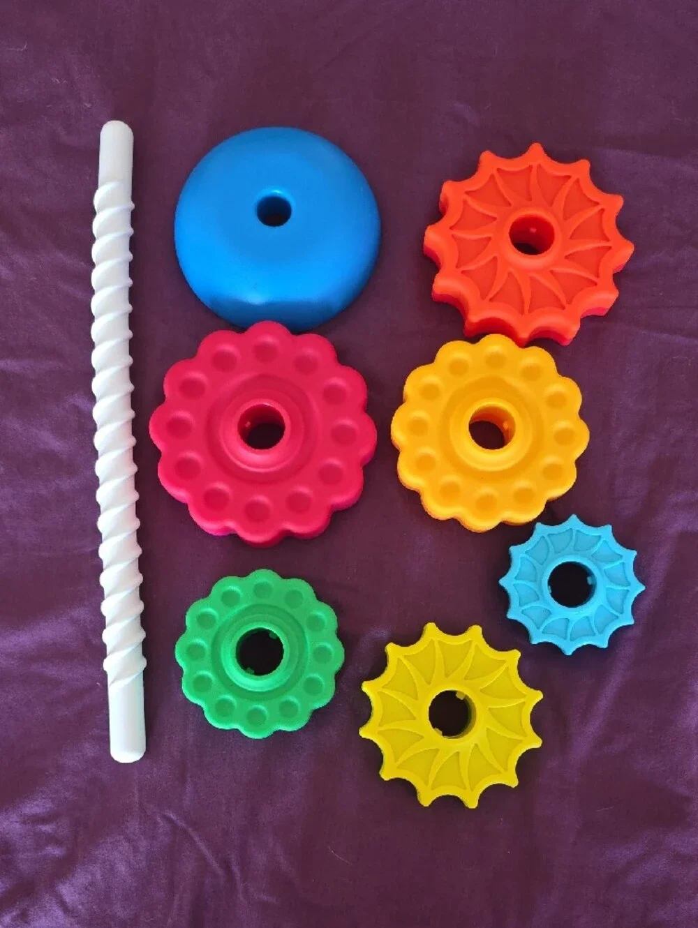 SpinAgain Stacking Toy - Multicolor Educational Stack